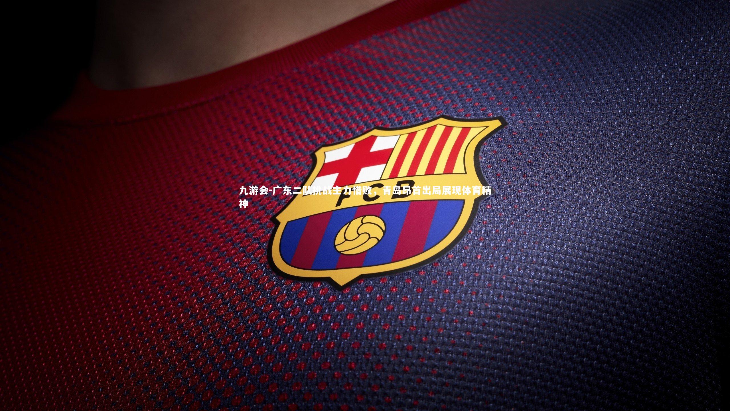 广东二队挑战主力惜败,青岛昂首出局展现体育精神